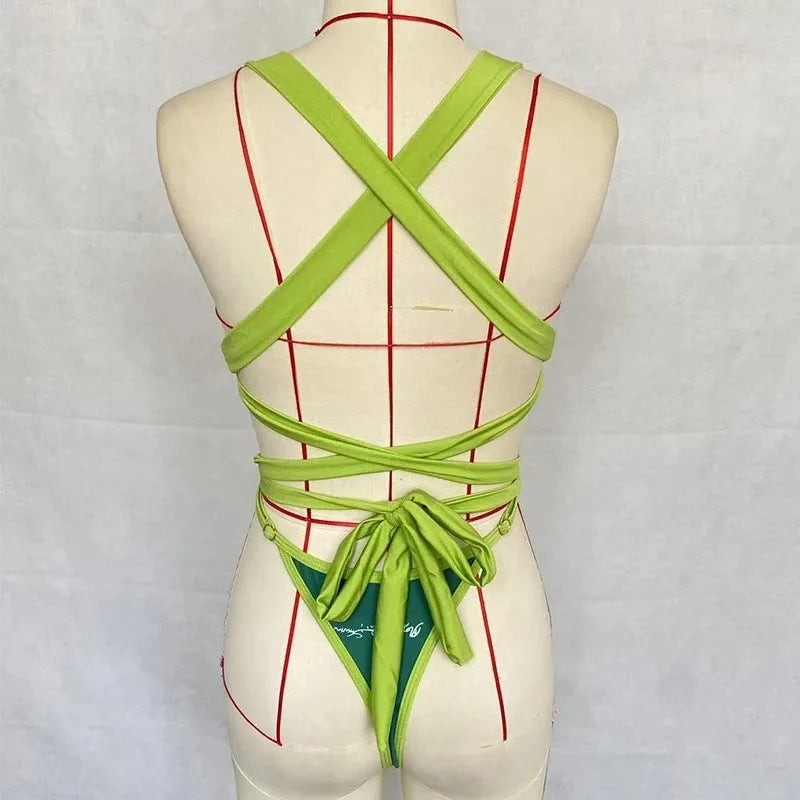 Cyber Jungle Mesh Bodysuit