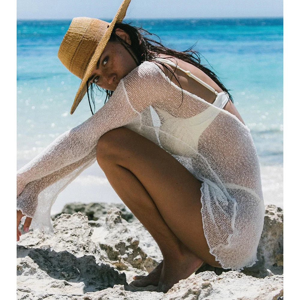 Sheer Temptation Beach Cover-Up