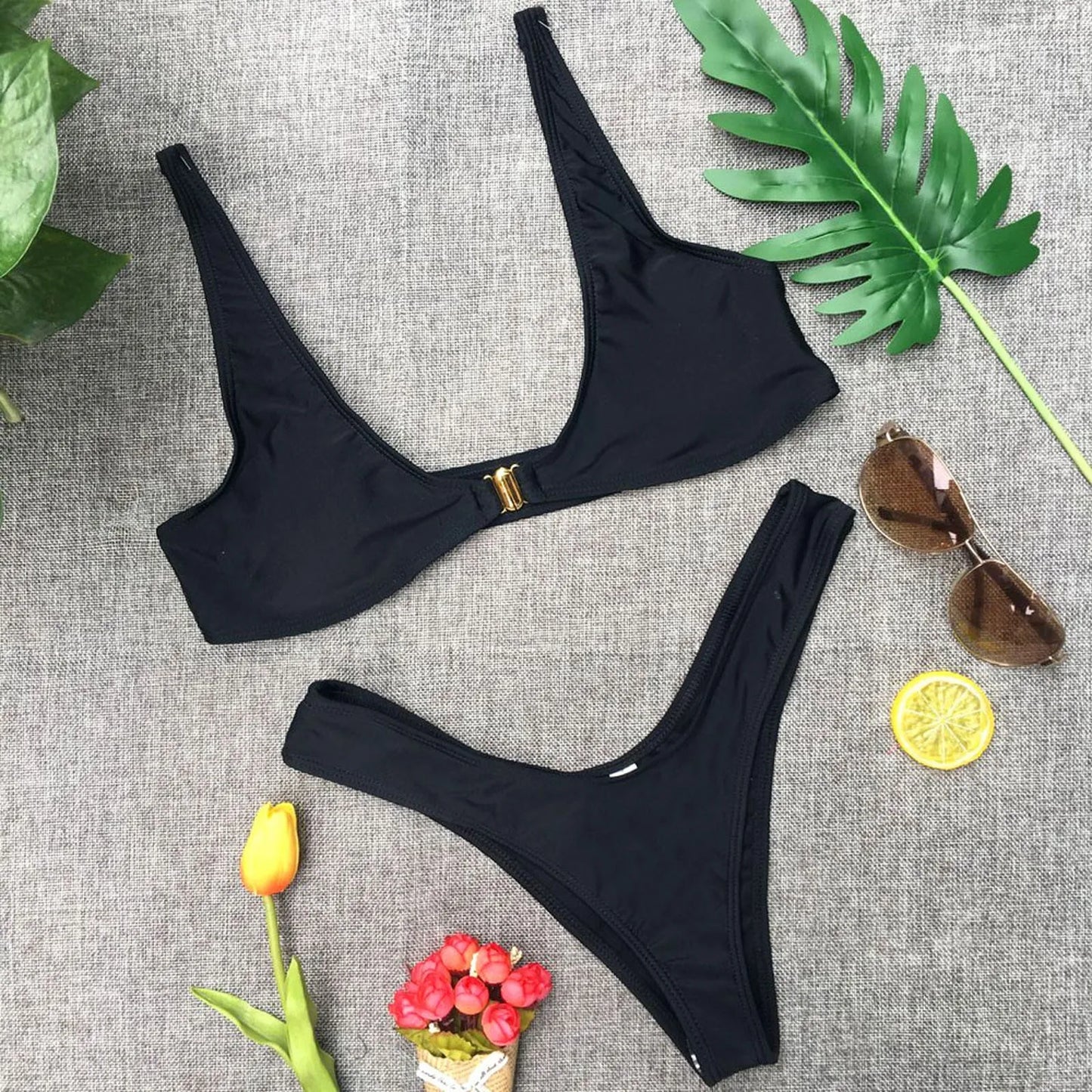 Golden Hour Luxe Bikini