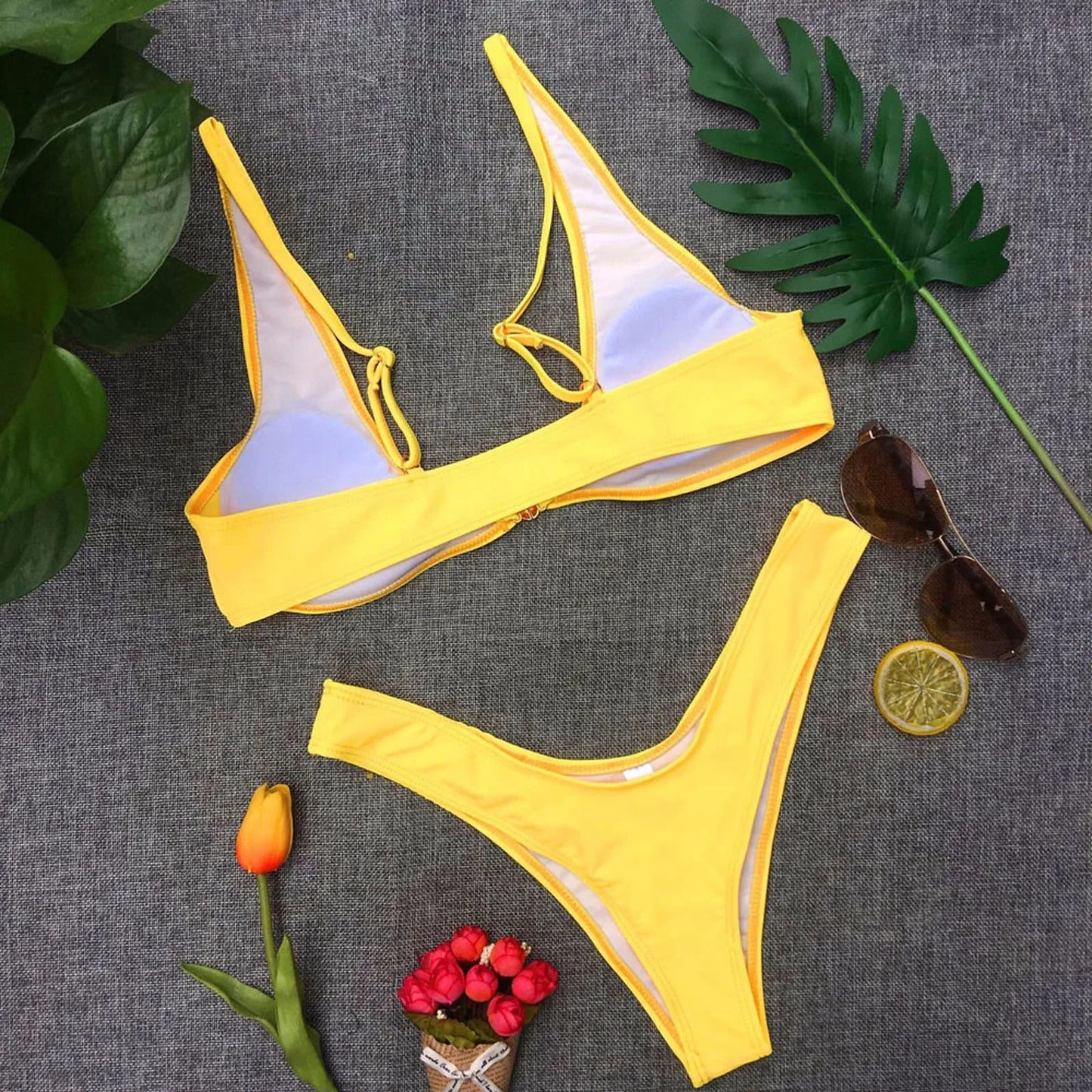 Golden Hour Luxe Bikini