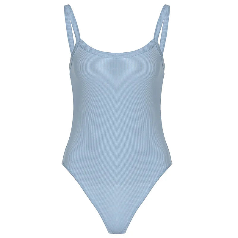 Sculpted Seamless Ribbed Bodysuit
