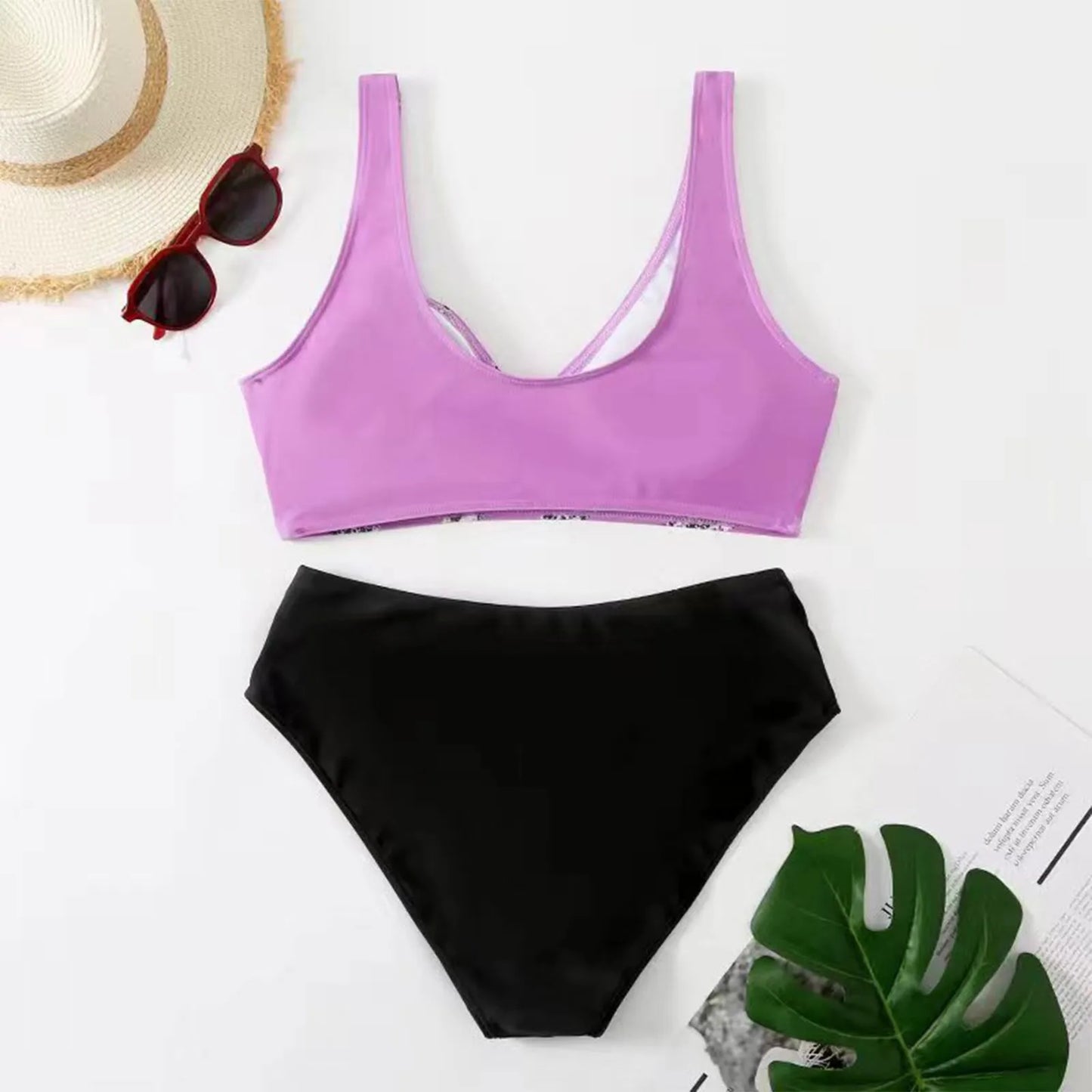 Shimmer Wave Bikini Set