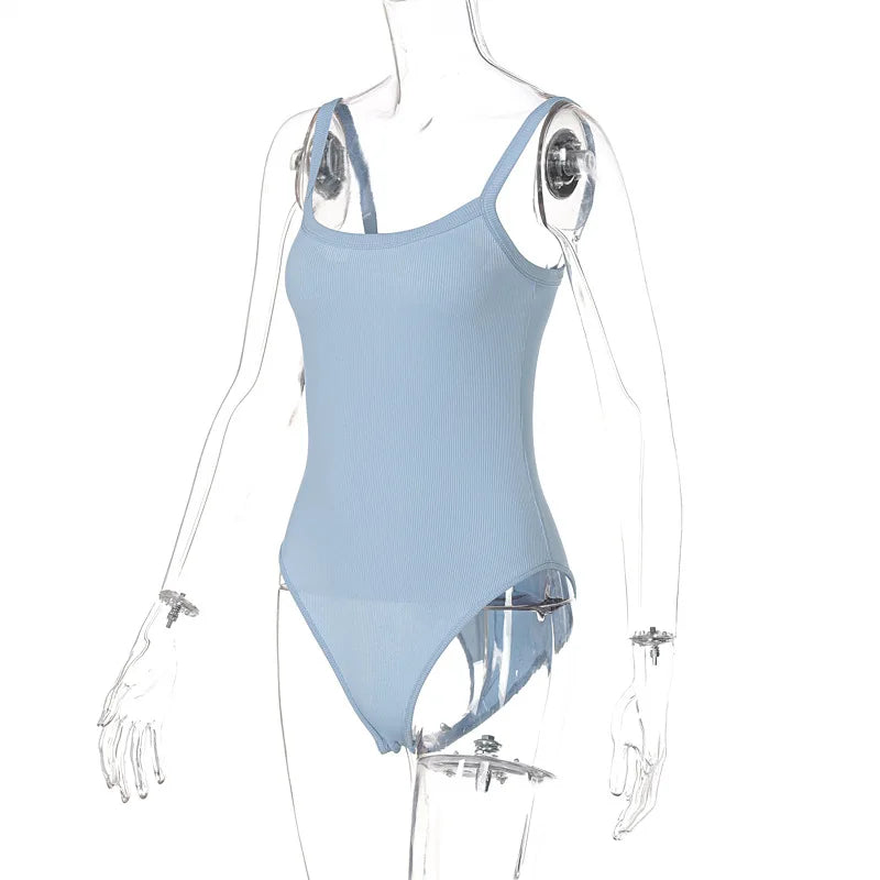 Sculpted Seamless Ribbed Bodysuit