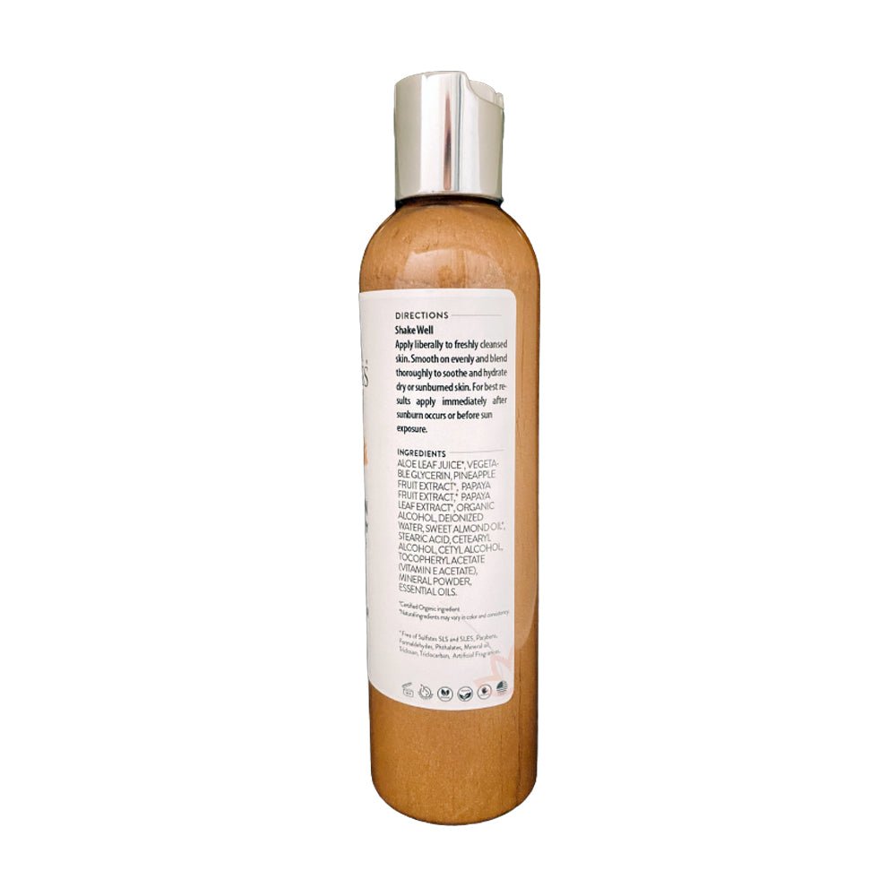 Organic After Sun Lotion & Tan Extender + Luminizing Shimmer-4