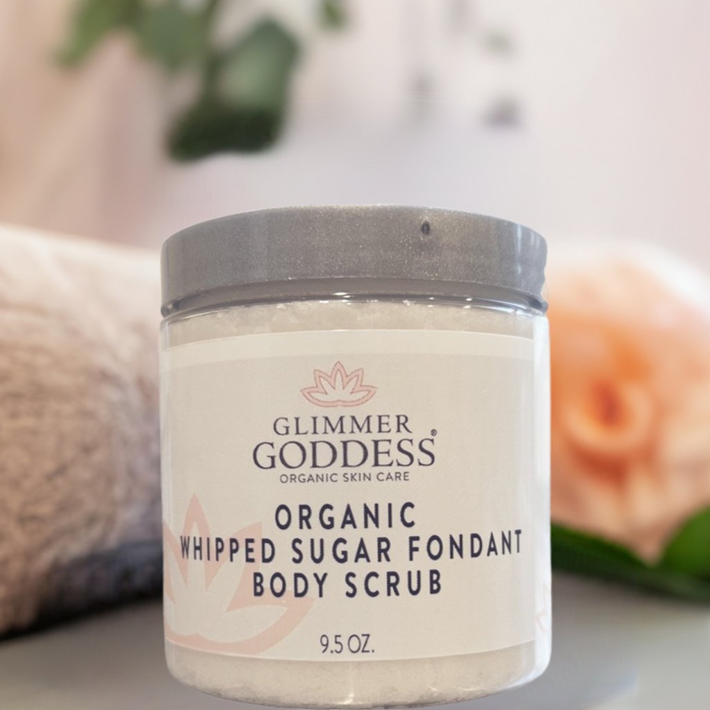 Organic Whipped Sugar Fondant Exfoliating Body Scrub