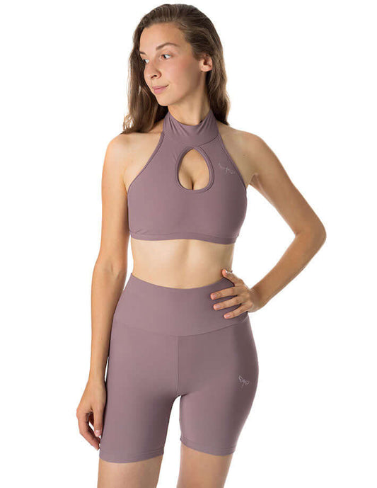 High neck sports bra Terri-10