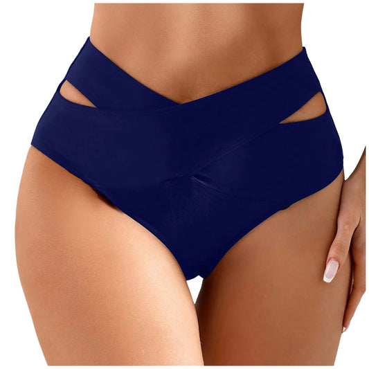 Solid Color Pole Fitness Crisscross - Bandage Bottom