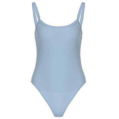 Sculpted Seamless Ribbed Bodysuit