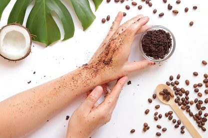 Organic Body Scrub with Dead Sea Salt & Shea Butter-2